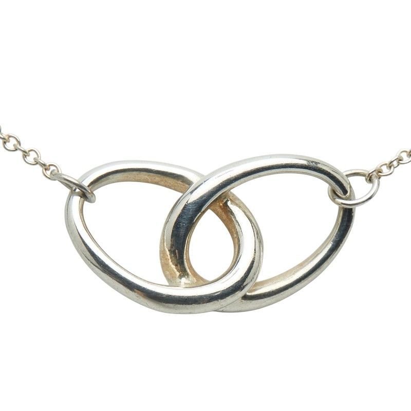Tiffany & Co Double Loop Sv925 Silver Ladies Tiffany & Co