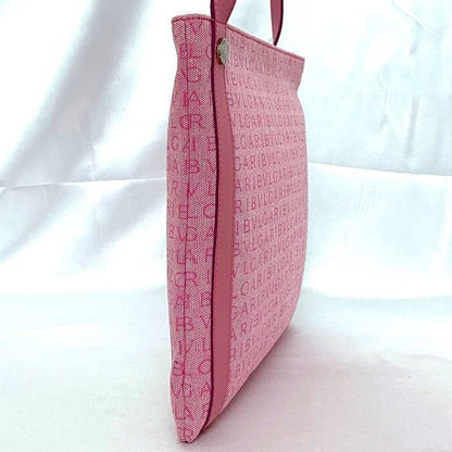 Bvlgari Shoulder Bag Pink Logomania Ec20545