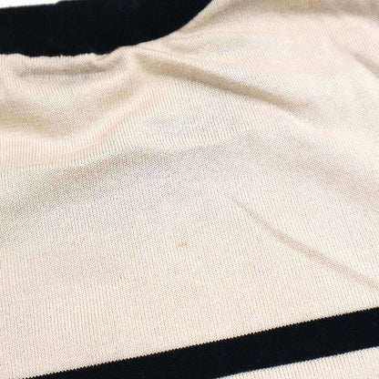 Louis Vuitton Striped Knit Sweater with Ribbon Design Rw111w Wsks02mx1 Mixed