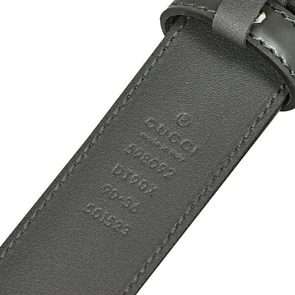 Gucci Belt Interlocking G Dark Gray