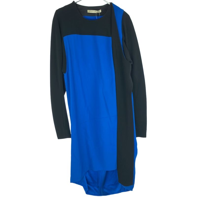 Balenciaga Bicolor Dress 277172 Blue 36