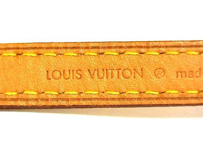 Louis Vuitton Leather Shoulder Strap Crossbody Shoulder Women's Brown Fm0414