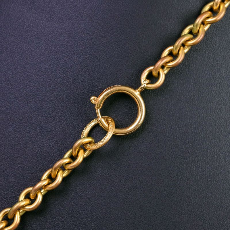 Chanel Coco Mark Gold Plated 93P Ladies 110.4g Necklace