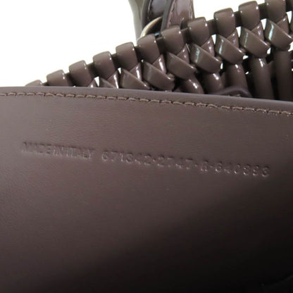 Balenciaga 671342 Bistro XS 2-way Basket Bag With Shoulder Grayish Storage With