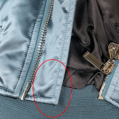 Dior Stussy Bomber Jacket Size 48 Blue