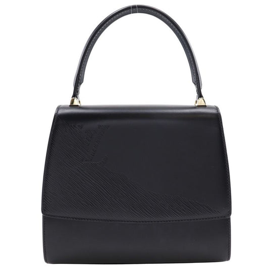 Louis Vuitton Athene Opera Line M63902 Epi Leather Black Mi1914 Ladies Handbag