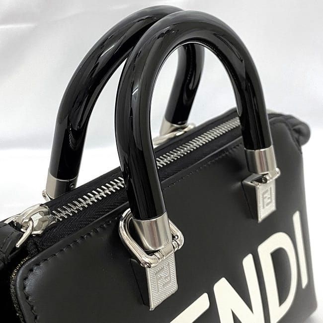 Fendi Mini Boston Bag Bytheway Mini F21249 Black