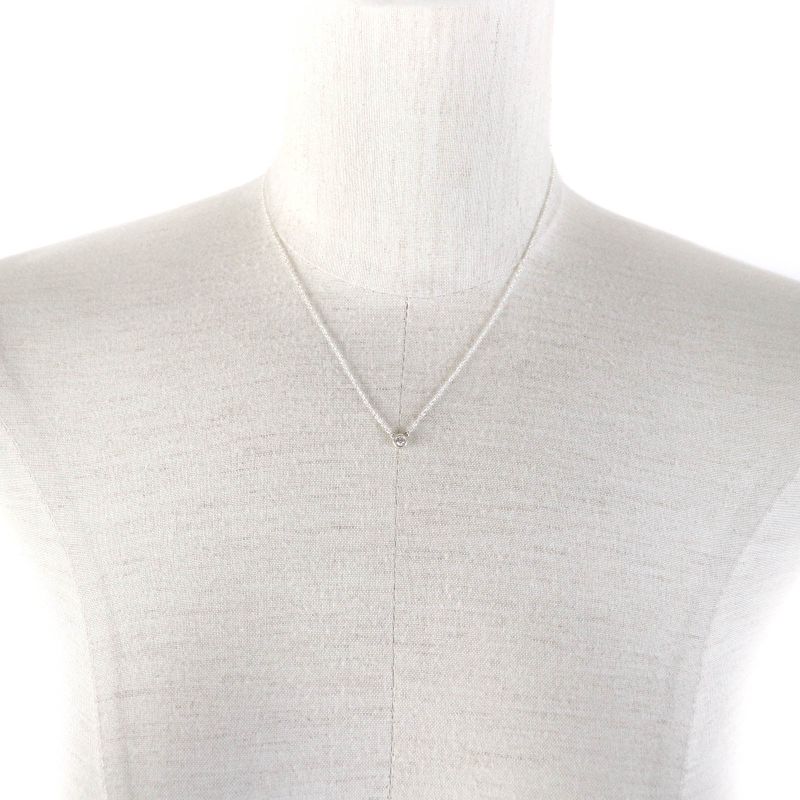 Tiffany & Co Elsa Peretti By-the-yard 0.05ct 1P Diamond Necklace