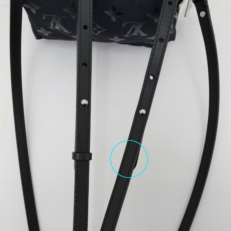 Louis Vuitton Monogram Nylon Palm Spring MINI Backpack M11780 Black Bag