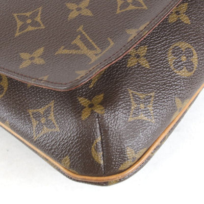 Louis Vuitton Musette Tango M51257 Shoulder Bag Brown Monogram Canvas