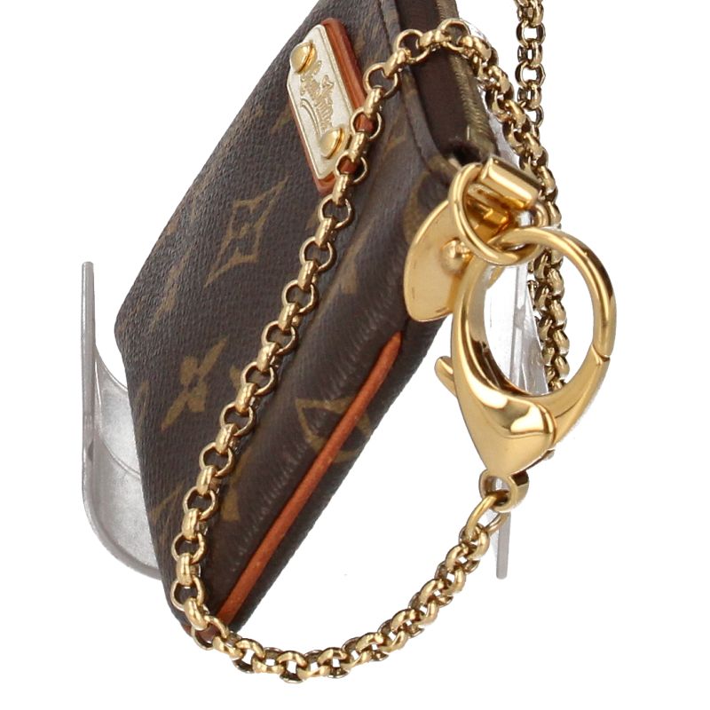 Louis Vuitton Pochette Mira PM M60095 Monogram Women's Shoulder Bag Brown