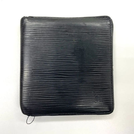 Louis Vuitton Epi Portobier 6 Cartes Cles Di Bifold Wallet M63312 Black Made In