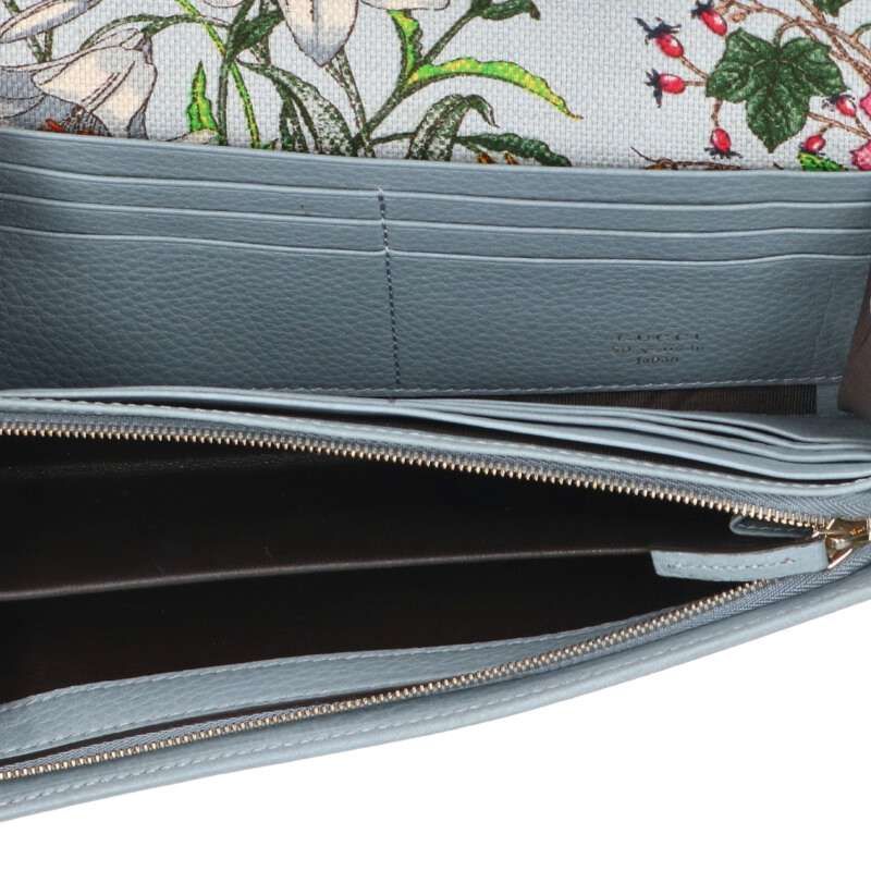 Gucci 376186 Foldable Continental Wallet Purse Women's