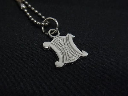 Celine Macadam Patterned Fan Folding Fan Sansu Women's Green And Brown Fg9704