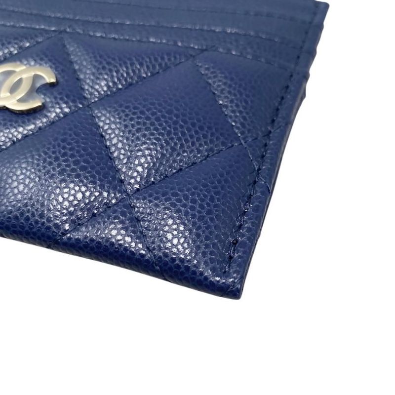 Chanel Card Case Timeless Classic Line Fragment Case Ap4472 Matelasse Caviar