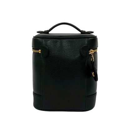 Chanel Chanel Caviar Leather Vanity Bag Mini Handbag Black 28298