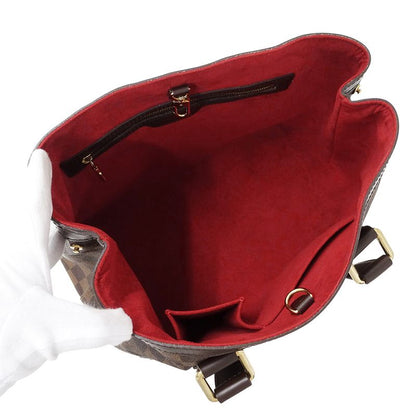 Louis Vuitton Bag Damier Women's Branded Tote Bag Hampstead PM N51205 Brown