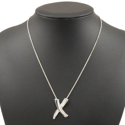 Tiffany & Co Kiss Large Paloma Picasso Silver 925 Ladies 5.8g Necklace