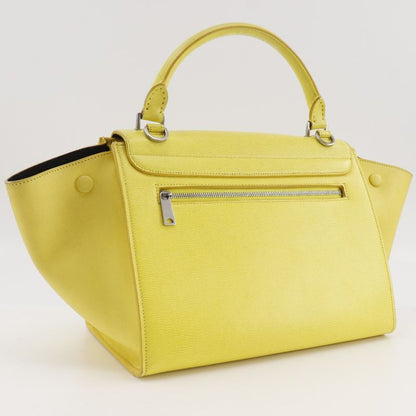 Celine Trapeze Small 174683 Calf Yellow Ladies Handbag