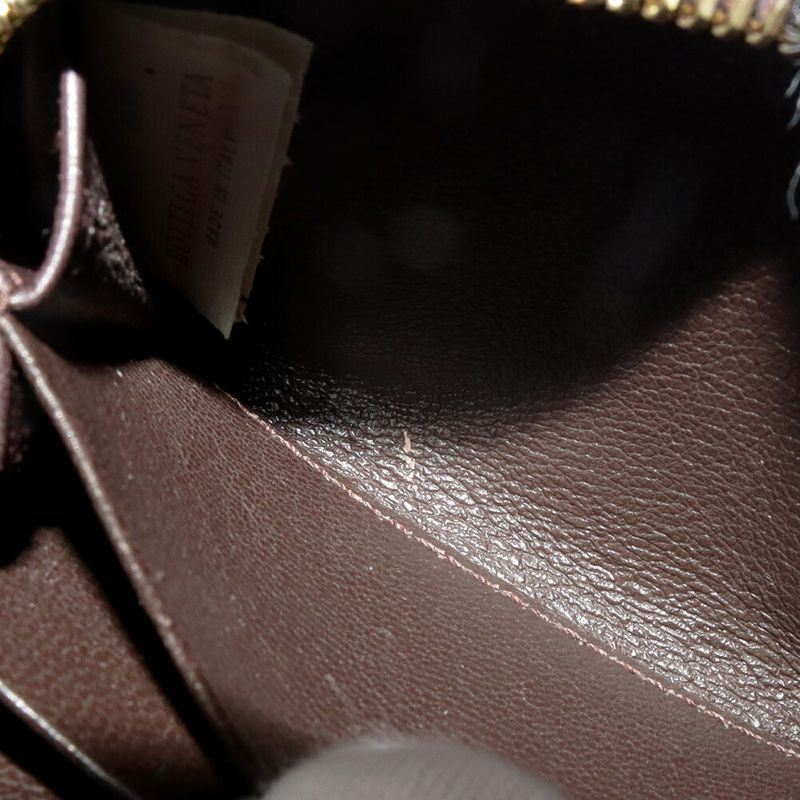 Bottega Veneta Coin Case Intrecciato Lambskin Dark Brown 114075 V0013 2040