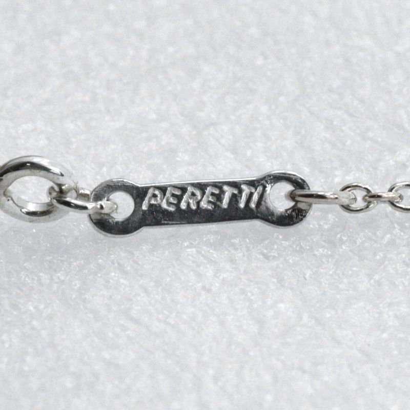 Tiffany & Co Open Heart Elsa Peretti 925 Silver Ladies 2.1g Necklace