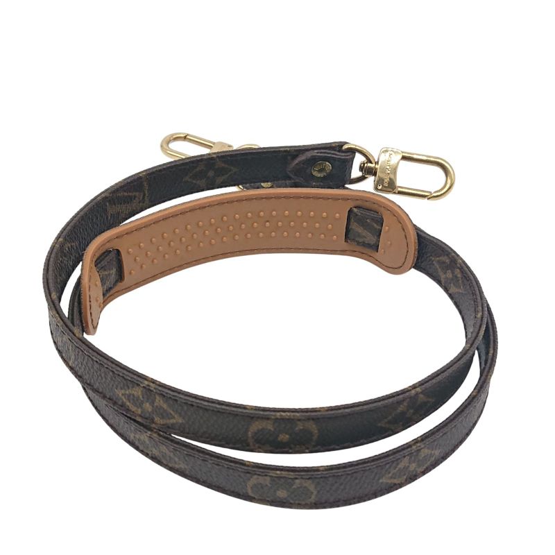 Louis Vuitton Shoulder Belt Shoulder Strap Cell Phone Belt Monogram LV