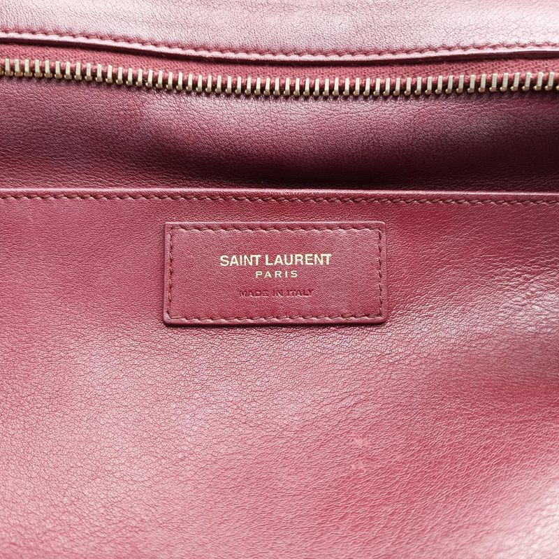 Yves Saint Laurentyves Saint Laurentdowntown Cabas Swine Redleather 436832gnr436