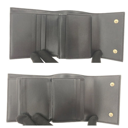 Celine Small Trifold Wallet Trifold Wallet Black