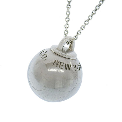 Boxed Super Tiffany & Co Tiffany & Co Current Saleitem Hardware Ball Pendant