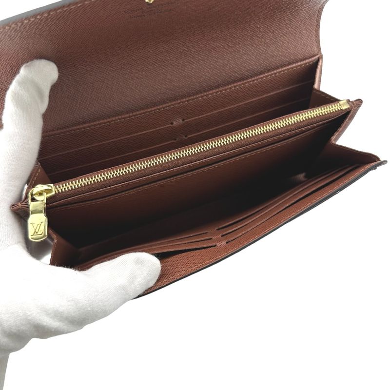 Louis Vuitton M60531 Monogram Wallet Portefeuille-sarah Long Wallet Louis