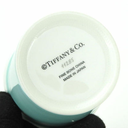 Tiffany & Co Coffee Cup Pair Bone China Everyday Object Tiffany & Co Blue Cups