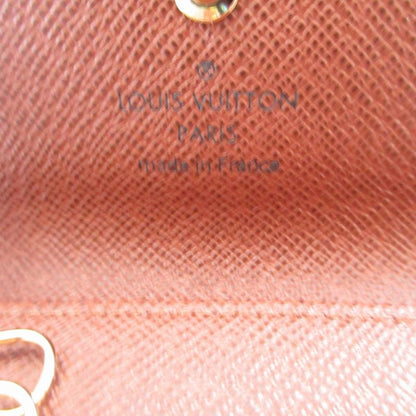 Louis Vuitton Multicles IC Chip Monogram Brown 4-ring Key Case 1900 Louis