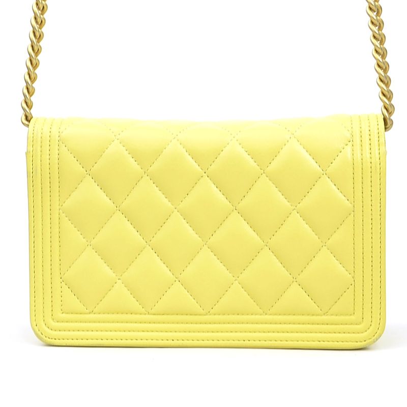 Chanel Chain Wallet Crossbody Shoulder Bag Boy Chanel