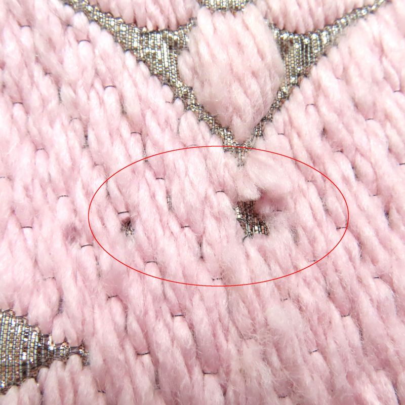 Louis Vuitton 2018 M70466 Logomania Silk Blend Rose Ballerine Monogram Scarf