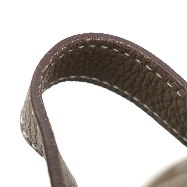 Hermes Handbag Birkin 40 Togo Etoupe Silver Hardware Glazed U Engraved (2022)