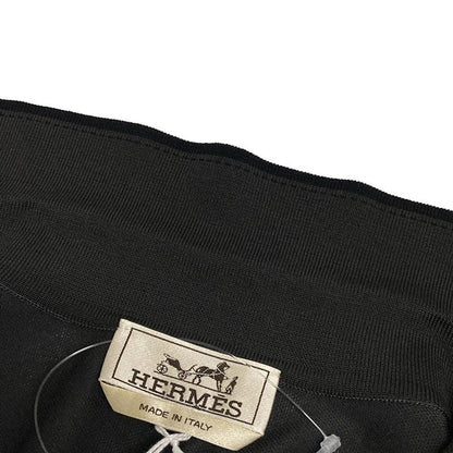 Hermes Short Sleeve Polo Shirt Size M Men's - 567830ha22me Dark Gray And Black