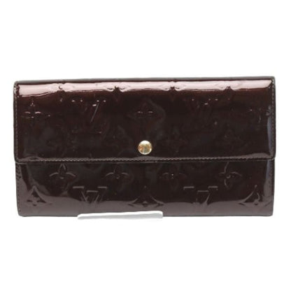 Louis Vuitton M93524 Vernis Long Wallet With Two-fold Zipper Portefeuille Sarah