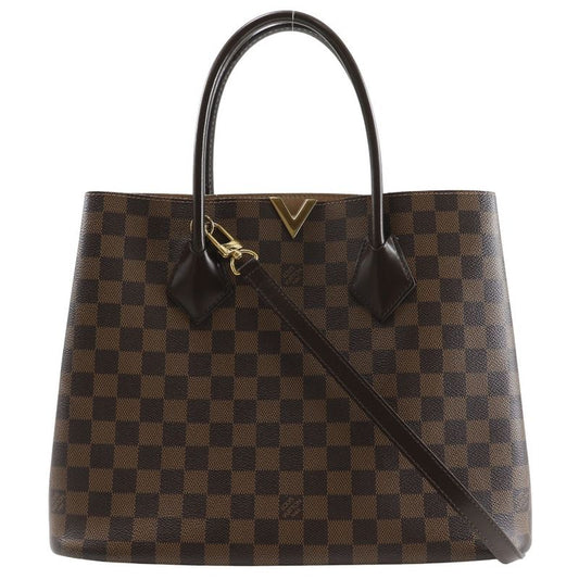 Louis Vuitton Kensington 2-way Shoulder N41435 Damier Canvas Brown Du1105