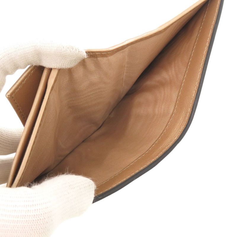 Prada 1mv204 Saffiano Leather Gold Fold Wallet 0933 Prada
