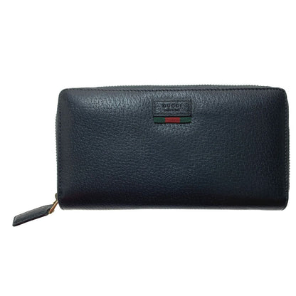 Gucci Round Zipper Long Wallet 435298 Black