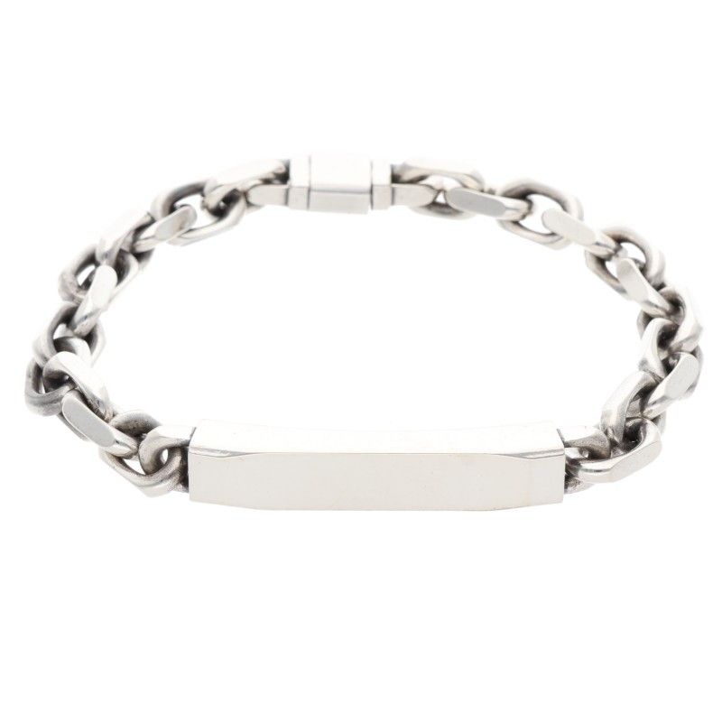 Tiffany & Co 1837 Makers ID Silver Bracelet Men's
