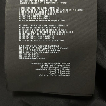 Prada Poncho Size 36 S Women - Black Down Poncho / Zip Up / Winter