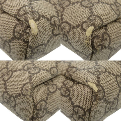 Gucci 223666 GG Supreme Brown Shoulder Bag 0655 Gucci