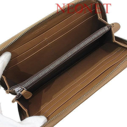 Bottega Veneta Intrecciato Leather Zip Around Design Wallet Long