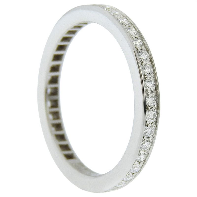 [van Cleef & Arpels] Van Cleef & Arpels Romance Full Eternity Ring Pt950platinum