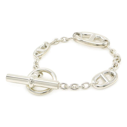 Hermes Chaine D'angle Farandole Bracelet Chain Ag925 Sv925 Silver #SH Short Size