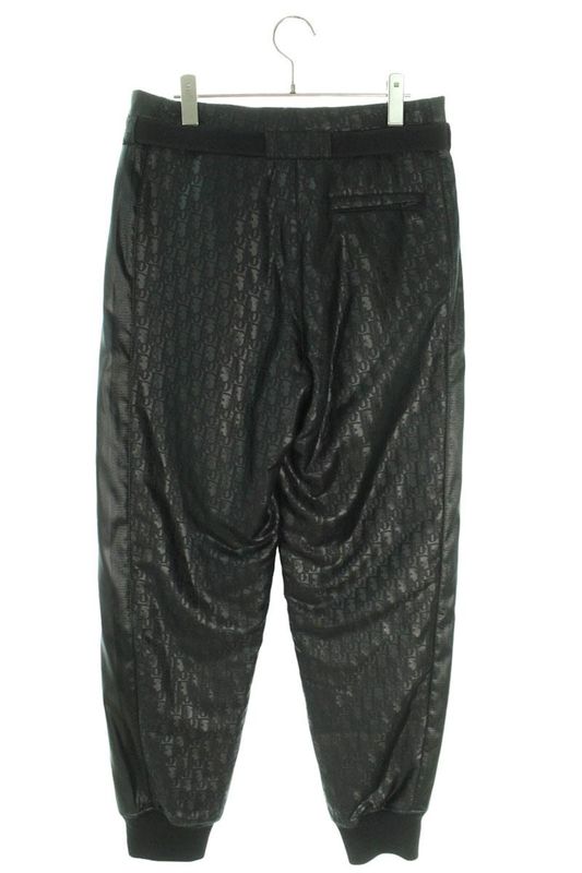 Christian Dior 247p27a2762 Long Pants With Oblique All-over Padded Belt Ladies