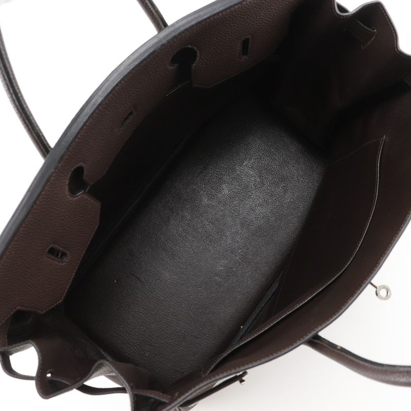 Hermes Birkin 40 Togo Brown/silver Hardware □K Ladies Handbag