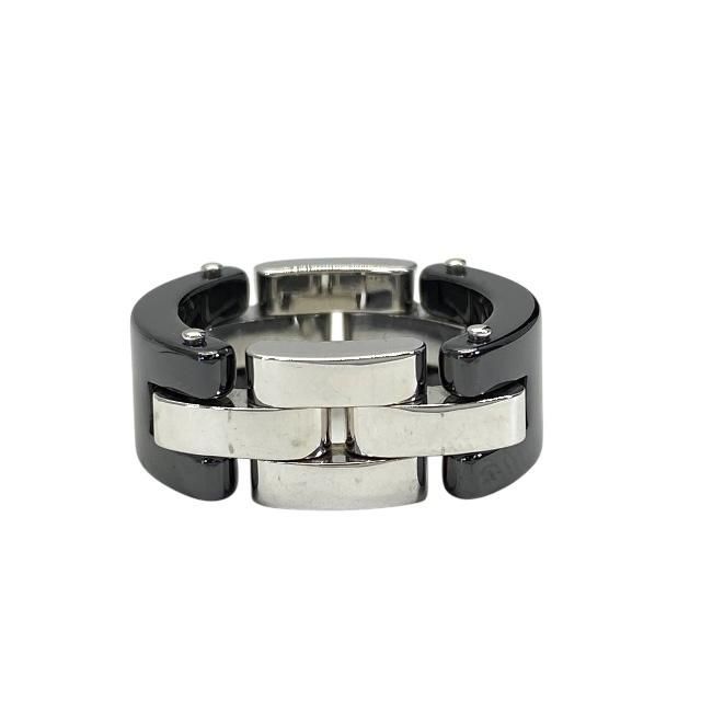 Cartier Maillon Panthère Ring A Jewelry 18K White Gold Diamonds 20 Diamonds