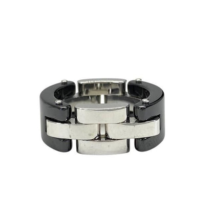 Cartier Maillon Panthère Ring A Jewelry 18K White Gold Diamonds 20 Diamonds